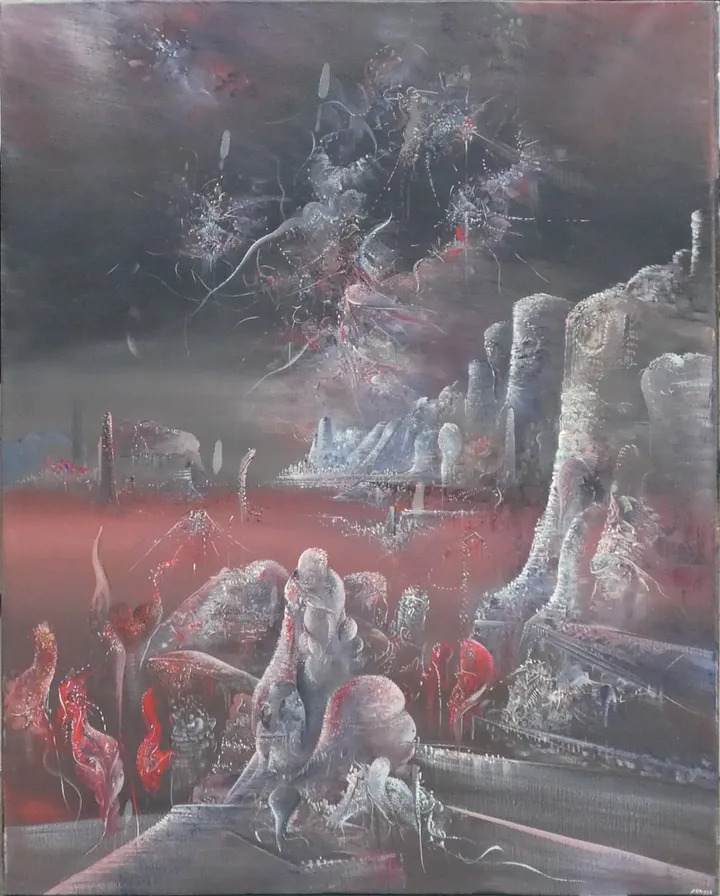 Les vivants orageux…, Marc Janson, France